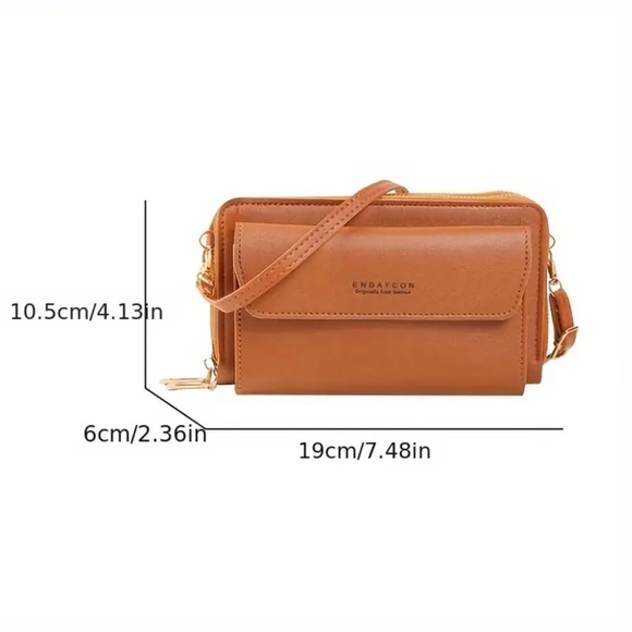 Large capacity, multi compartment Crossbody Bag~New in packaging - Picture 5 of 8